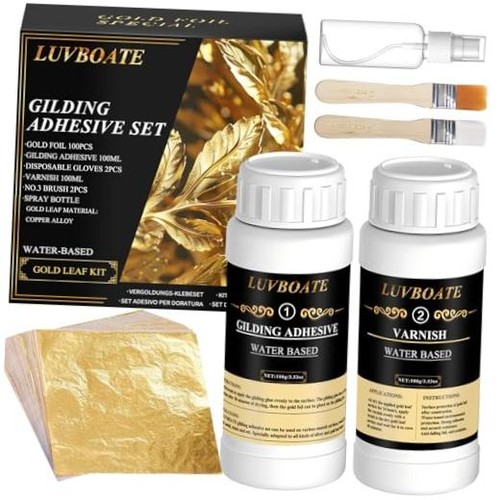Gilding adhesive set - adhesive, set,