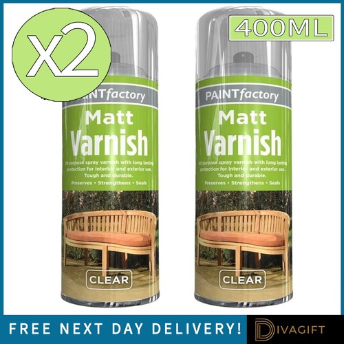 Clear matt varnish spray - matt,
