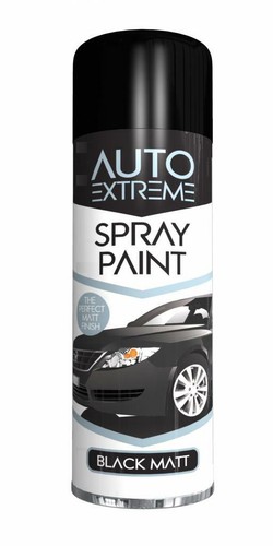 250ml black matt spray - ax,