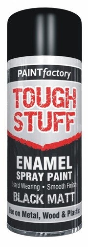 400ml tough stuff enamel black - 400ml,