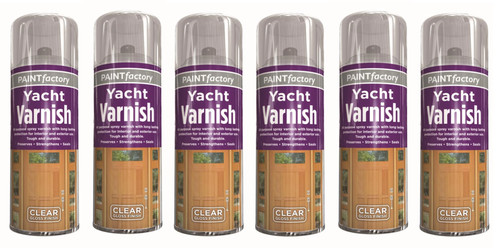 Yacht varnish spray paint - 6,