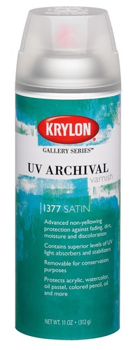 Satin archival varnish spray - satin,