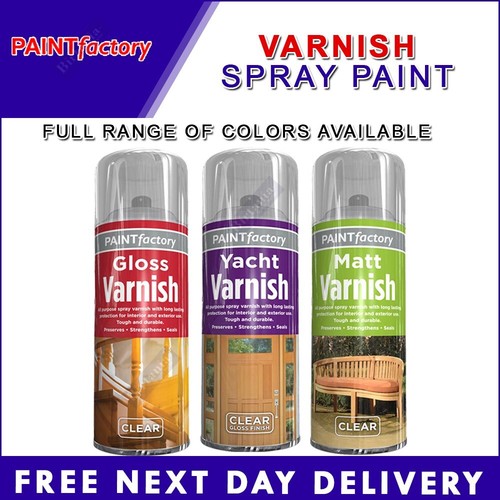 Clear varnish spray paint - clear,