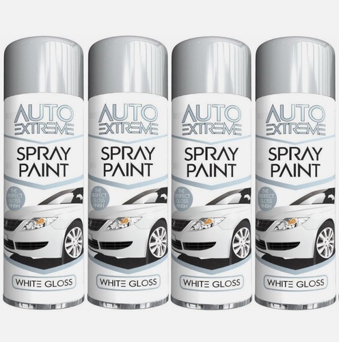 250ml white gloss spray - 250ml,