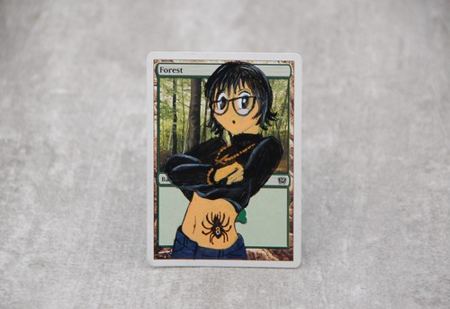 Mtg forest shizuki hxh altered - forest,