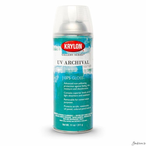 Krylon archival varnish - uv,