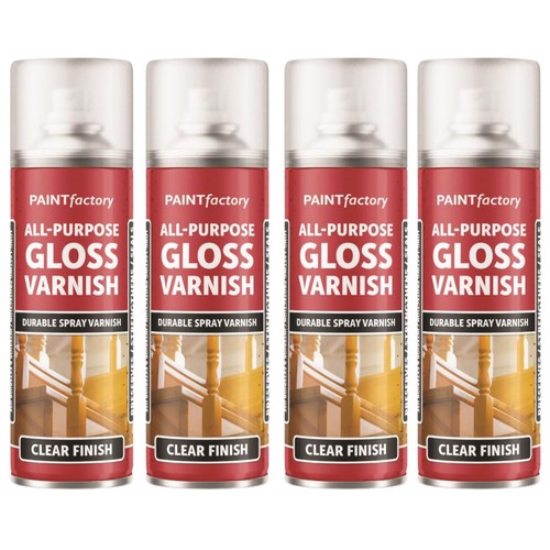Clear gloss varnish spray - clear,