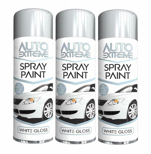 250ml white gloss spray - x,